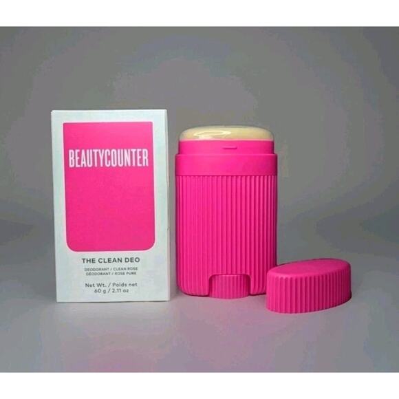 2 Pack BeautyCounter The Clean Deo Deodorant Clean Rose Full Size 2.11oz - Picture 3 of 4